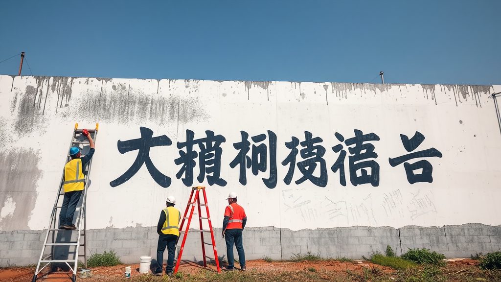 墙体广告从沟通到交付怎样推进？一次完整的流程说明